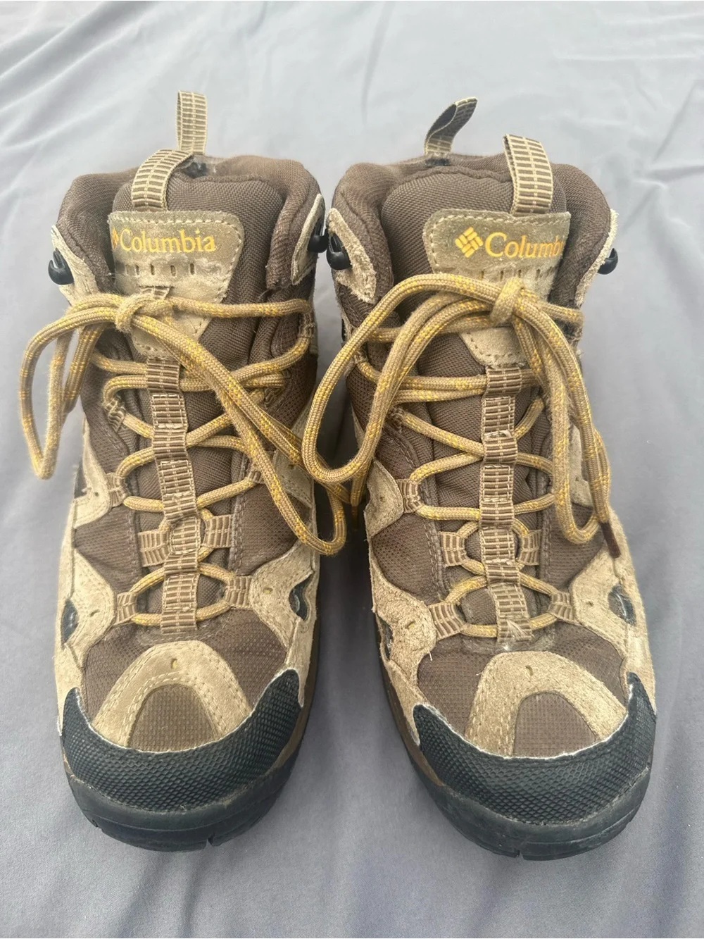 Columbia Men's Brown Hiking Boots BM3619-230 US Size 8.5